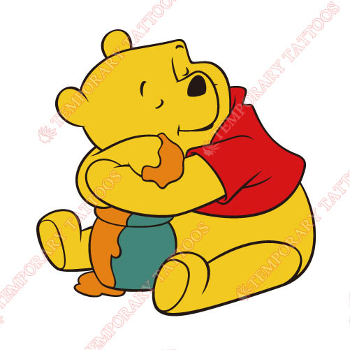 Winnie the Pooh Customize Temporary Tattoos Stickers NO.913